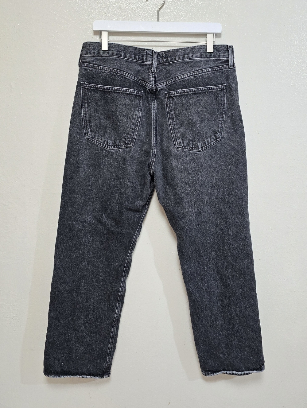 AGOLDE Fran Low-Slung Easy Straight-Leg Jeans Size 31 - Picture 3 of 6